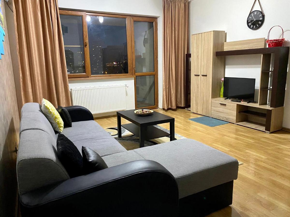 Sky Modern 1 Bedroom Apt W Free Parking Bucharest Exterior photo